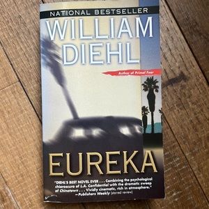 Eureka paperback by William Diehl, crime mystery/historical fiction